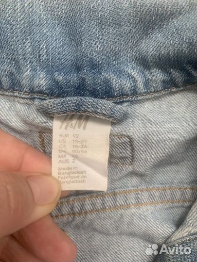 Джинсовая куртка H&M 92