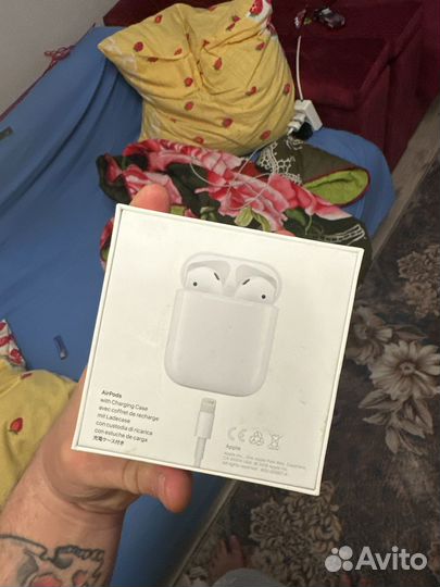 Наушники apple airpods 2