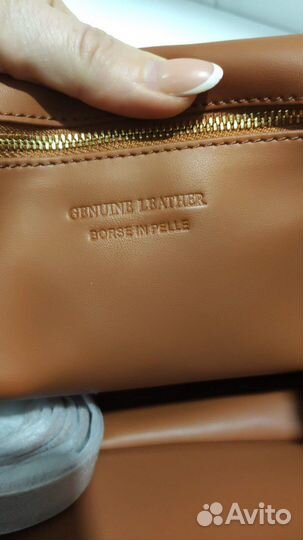 Сумка из нат замша Италия