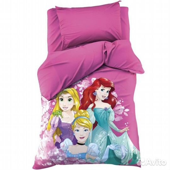 Постельное бельё 1.5 сп 'Принцессы' 143х215 см, 15