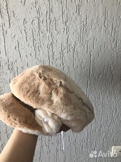 Кепка женская из натурального меха