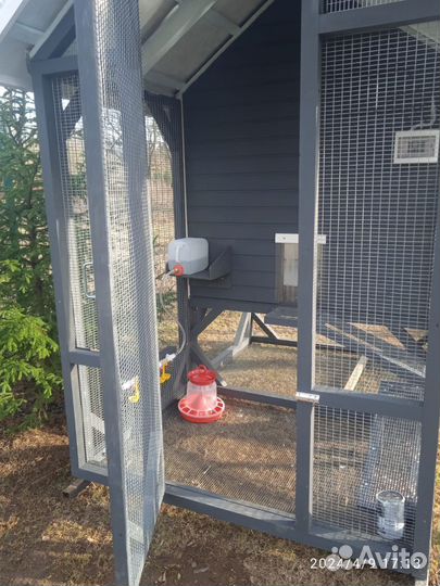 Курятник зимний на 15-20 кур