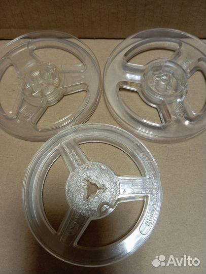 Катушки для катушечного магнитофона #10 + коробки