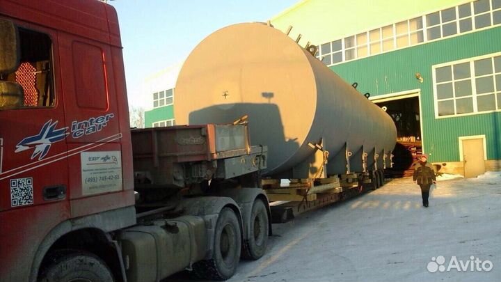 Услуги перевозки негабарита, трал