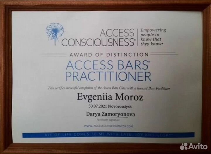 Access bars Аксесс барс