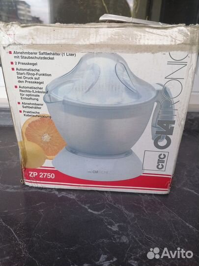 Соковыжималка clatronik ZP 2750