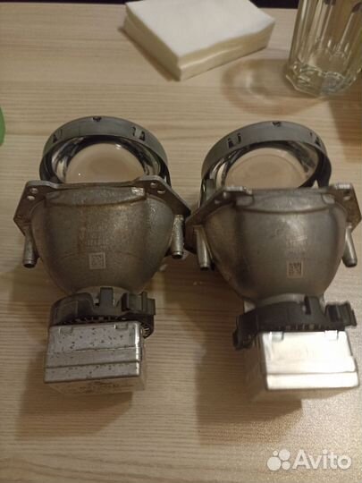 Штатные линзы с лампой Bosch Volkswagen touareg gp