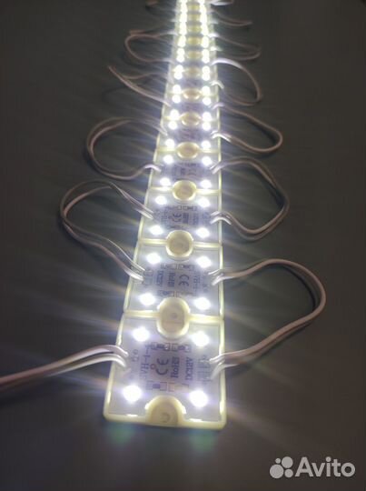 Светодиодные модули 4smd2835 без линзы (все цвета)