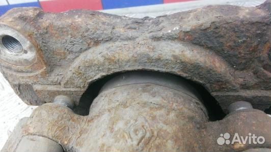 Суппорт тормозной передний левый renault scenic 3