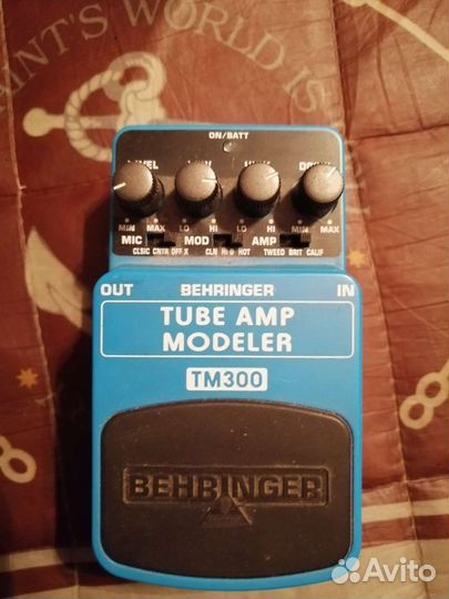 Гитарная педаль behringer