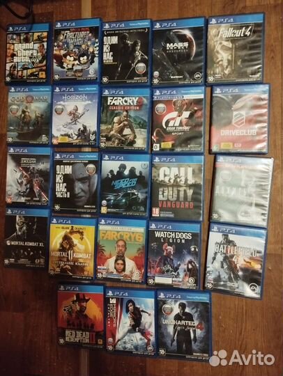 PlayStation 4 игровые диски