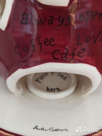 Керамический подсвечник