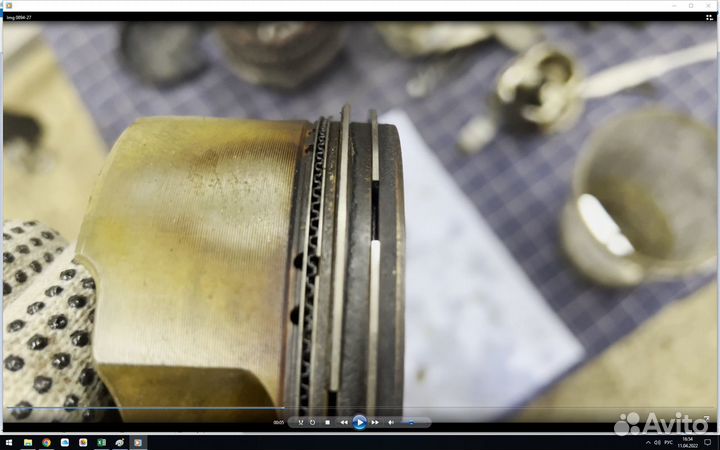 Запчасти М273 (поршни и звезда колена)