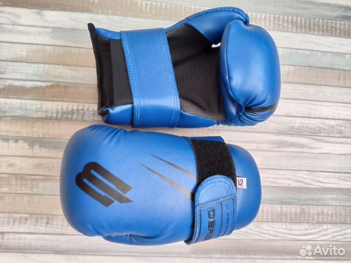 Перчатки для тхэквандо боевых единоборств детские