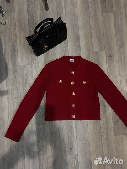 Кардиган lime красный S