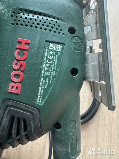 Сетевой электролобзик Bosch PST 750PE