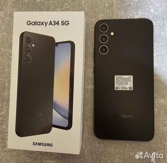 Samsung Galaxy A34, 8/256 ГБ