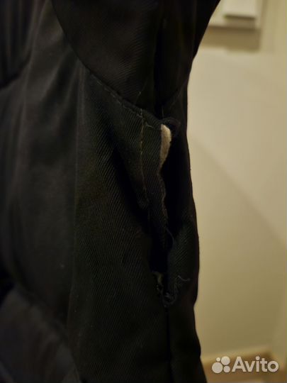 Пуховик Zara черный