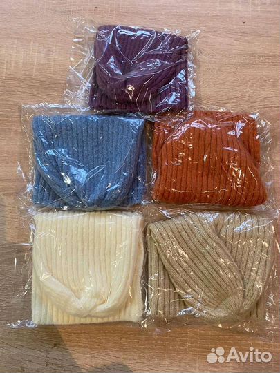 Шапка бини средней вязки Шапки Оптом