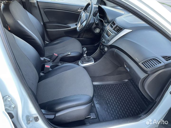 Hyundai Solaris 1.6 МТ, 2015, 186 350 км