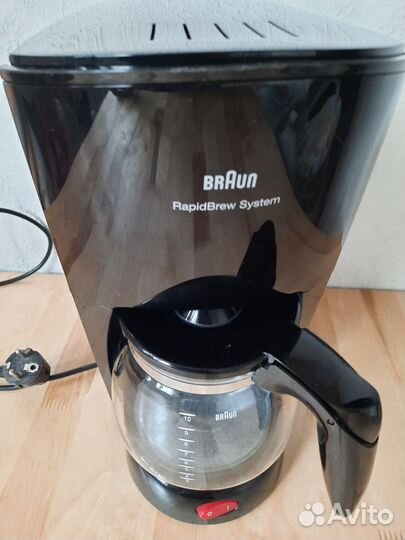 Кофеварка braun капельная