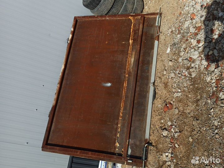 Металлические ворота бу