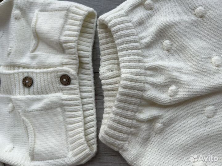 Вязанный комплект(подойдет на выписку)