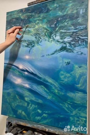 Картины гиперреализм морские разные