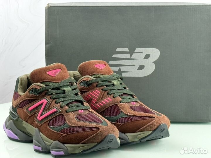 Кросовки New Balance 9060 Burgundy Pink