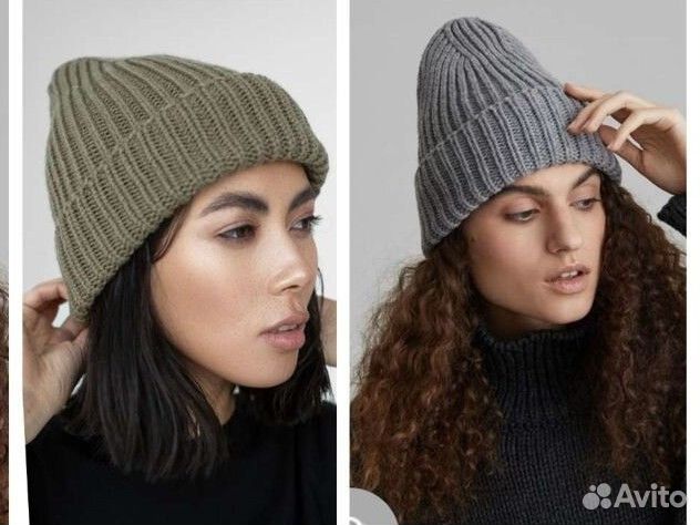 Шапка-бини крупной вязки, Aim clo