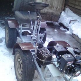 Скутер Forte JOG 80CC синий