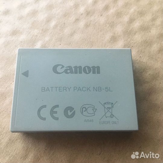 Аккумулятор для фотоаппарата canon