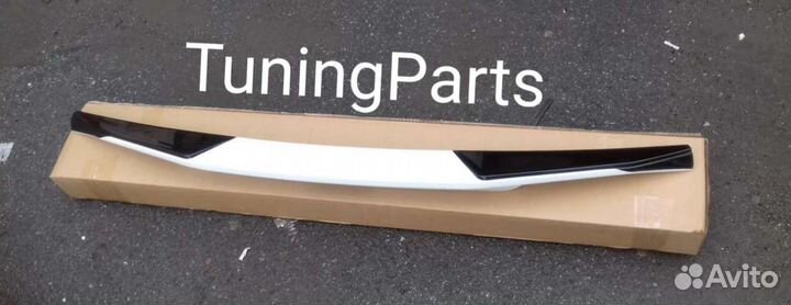 Спойлер prado 150 / lexus GX460 стиль khann