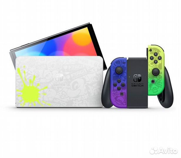 Игровая приставка Nintendo Switch oled 64Gb Splato