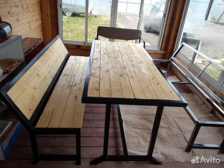 Садовая мебель лофт