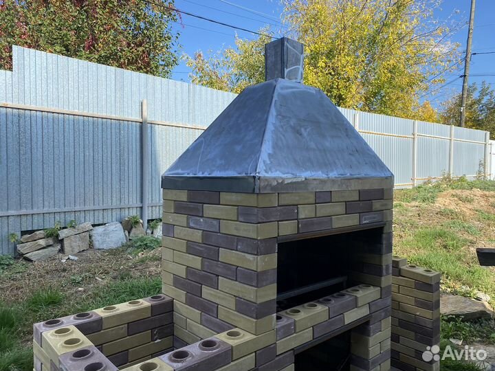 Зонт вытяжка для мангала
