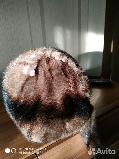 Норковая шапка женская