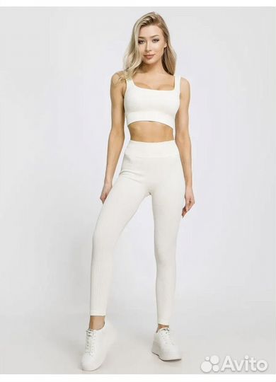 Леггинсы молочные