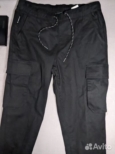 Джоггеры мужские синие (DUB) и черные (CR), новые