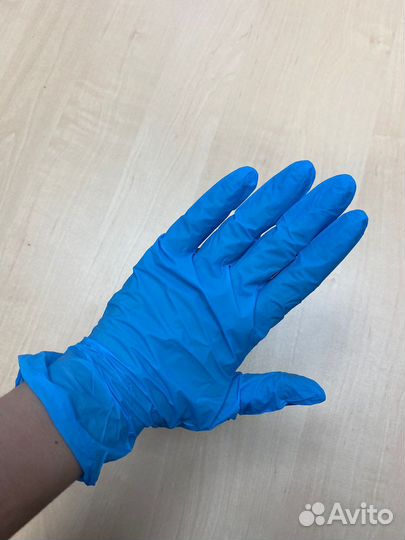 Перчатки нитриловые