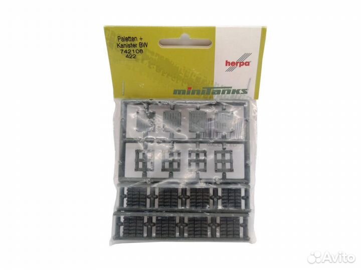 Herpa 742108422 Pallets and canisters 