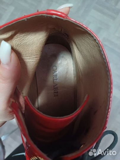 Ботильоны натуральная кожа 37