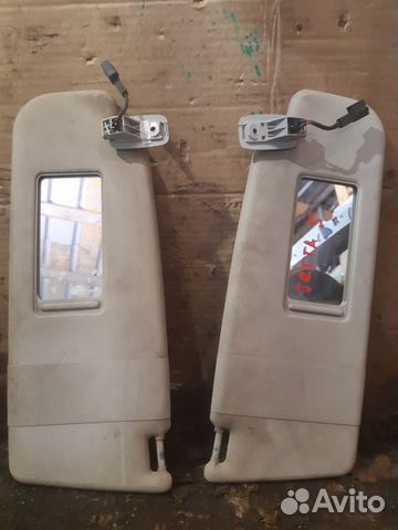 Козырек солнцезащитный левый правый комплект Volks