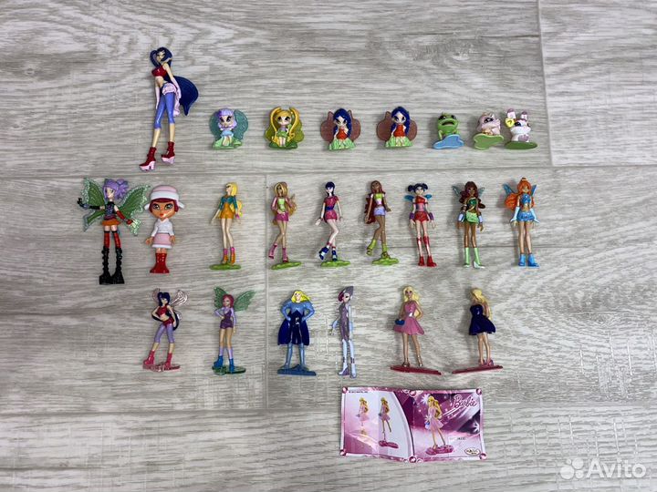 Фигурки винкс из киндера