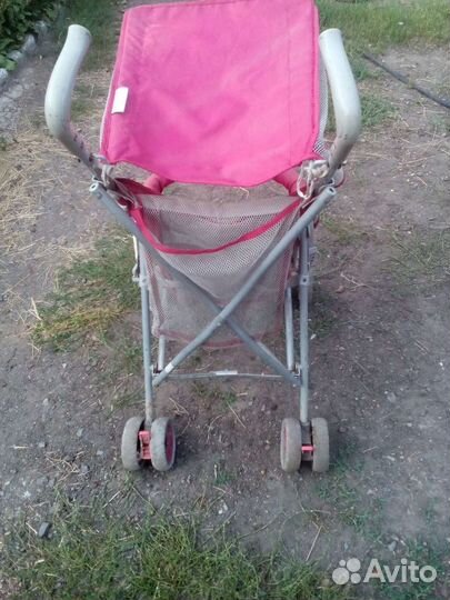 Прогулочная коляска трость бу
