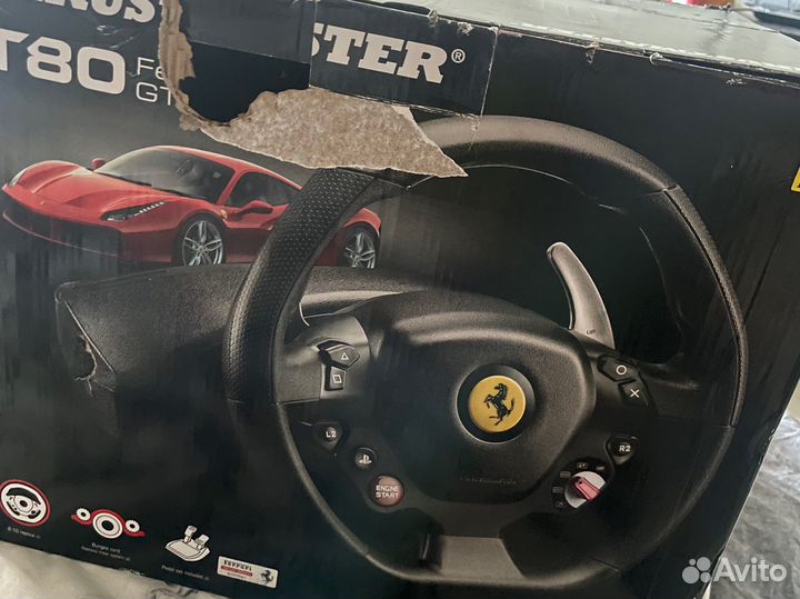 Руль ThrustMaster T80 Ferrari 488 GTB Edition