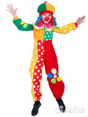 Костюм карнавал Клоун Филя