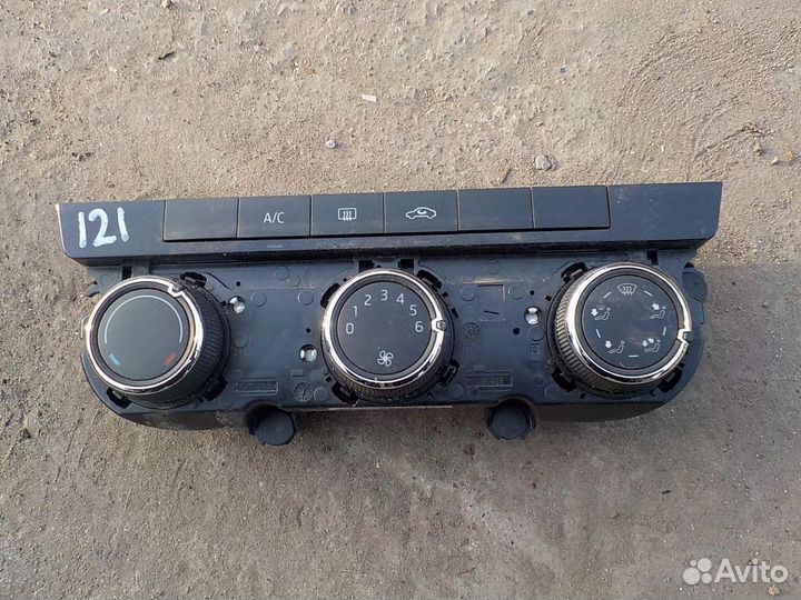 Блок управления печкой skoda Octavia A7 2013-2020