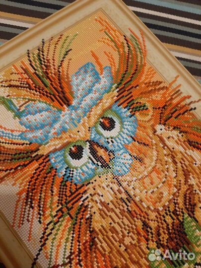 Картина из страз ручной работы 