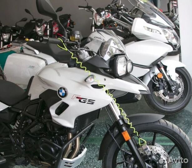 Замок на тормозной диск мотоцикла с сиреной